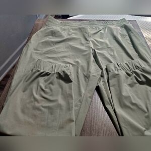 Womens Avalanche hiking joggers sage green size XL